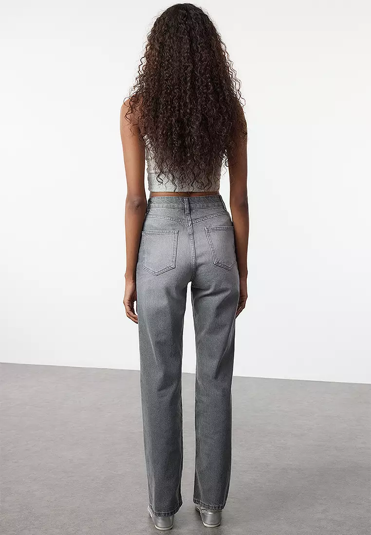 High Waist Wide Leg Jeans