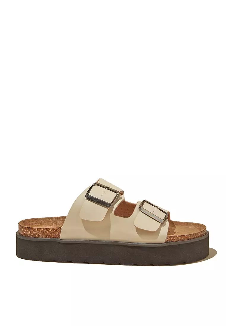 Platform buckle slides shop