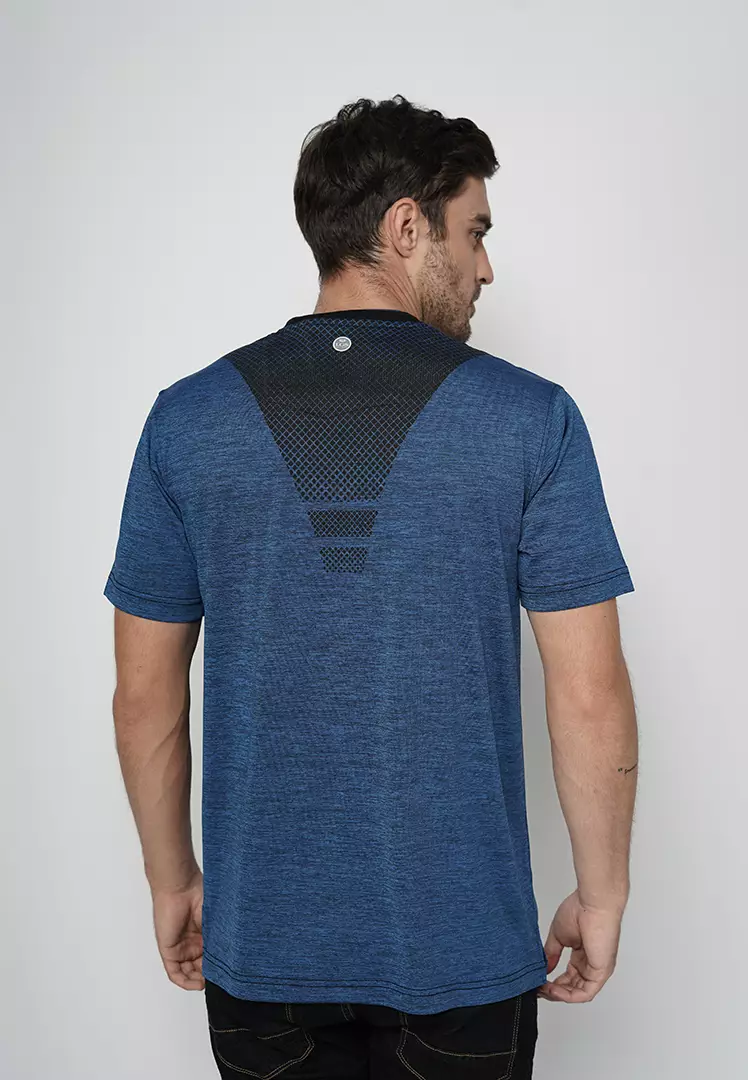 LGS - Kaos Olahraga Quick Dry - Slim Fit - Warna Variasi - Running - Tenis - Katun Nyaman