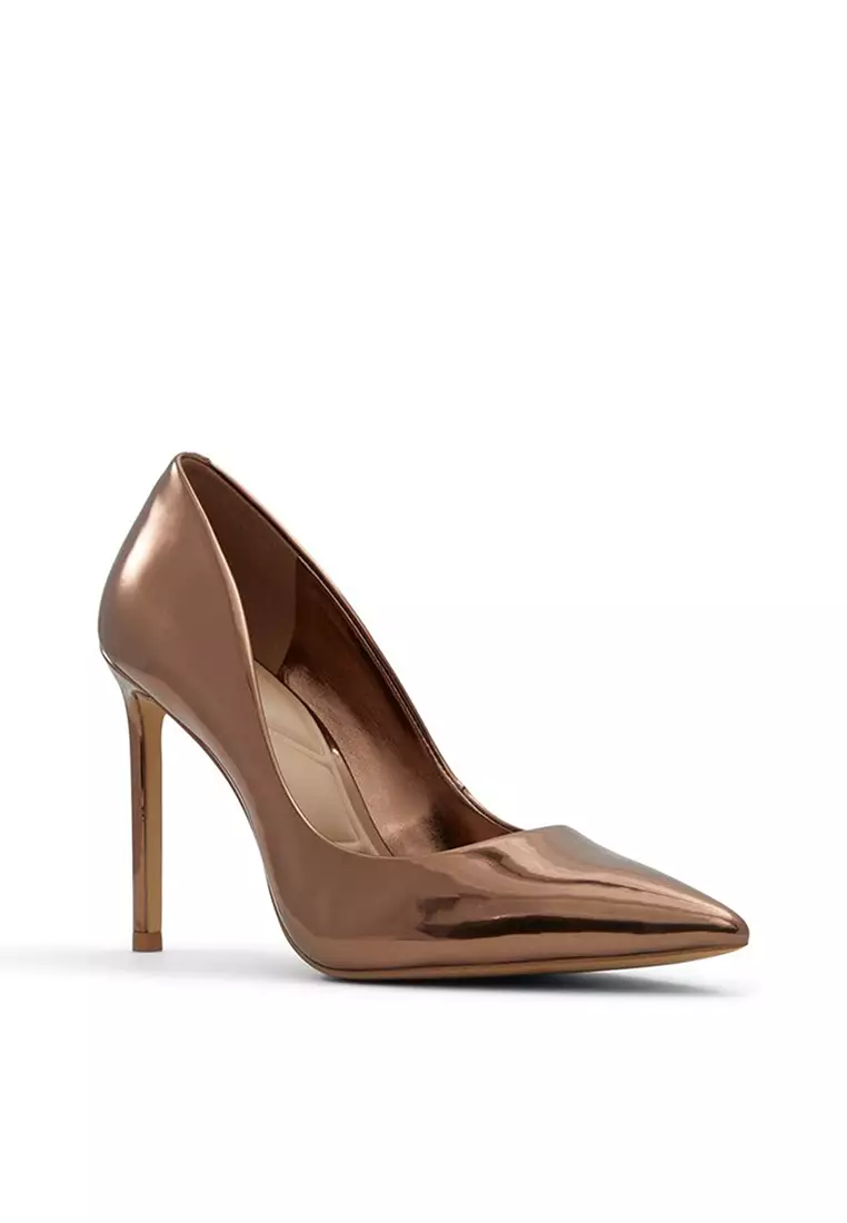 Aldo on sale gold pumps