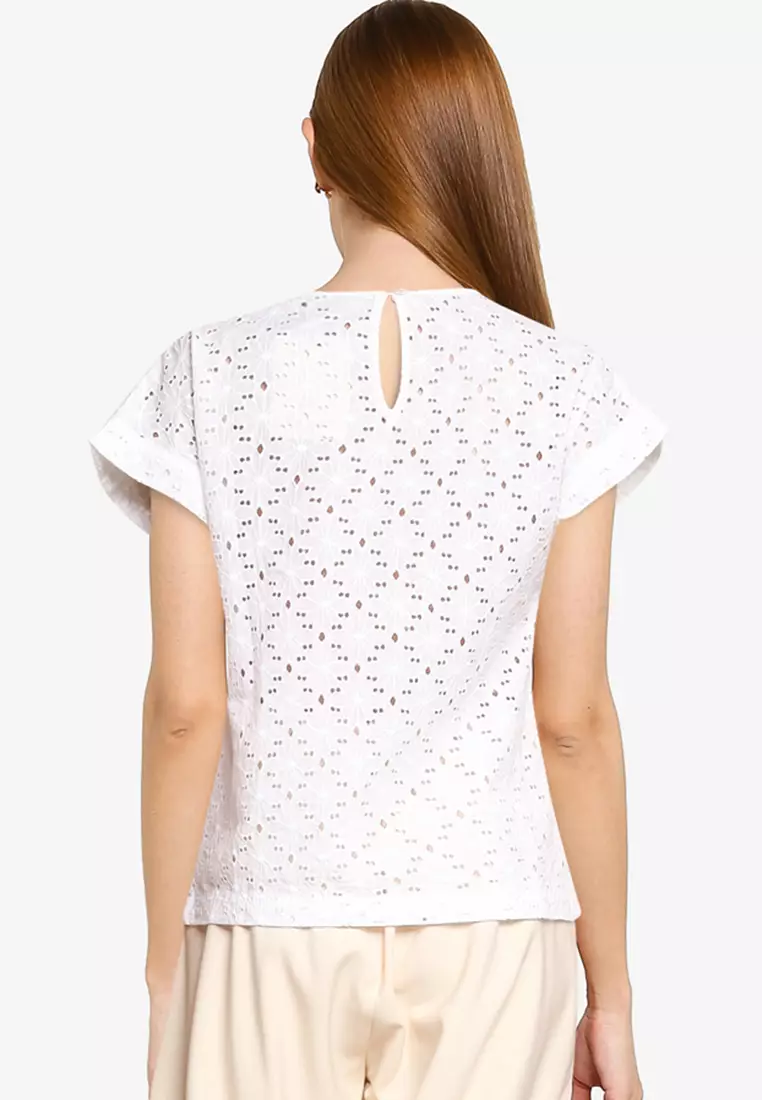Lace Boxy Top