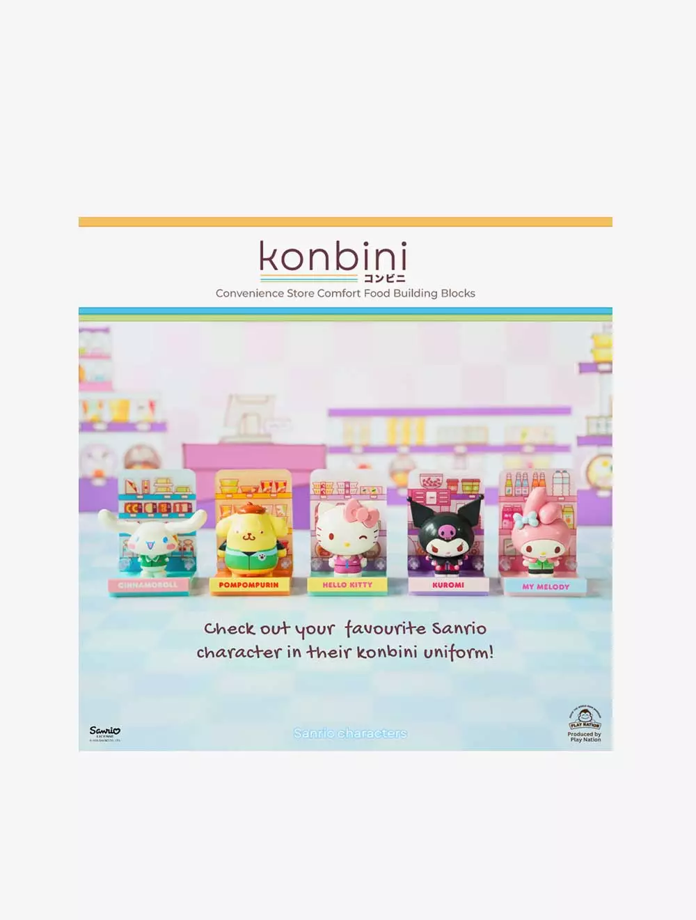 PLAYNATION - Sanrio Kombini Kuromi Donut & Coffee