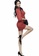 Crystal Korea Fashion red South Korea-made new red ruffled party dress 2B56EAAA4F0BAEGS_3