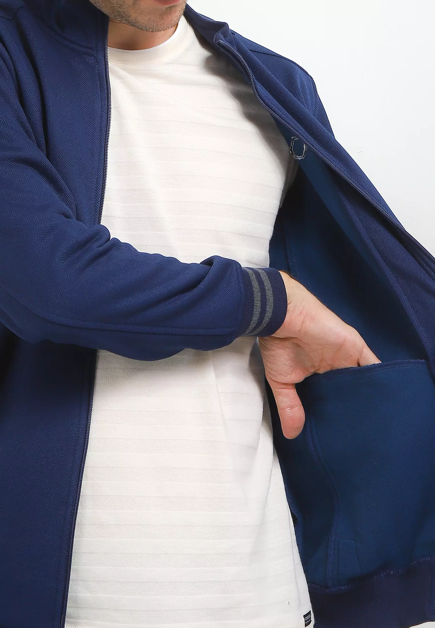 Cressida Track Top Jacket VB008Y - Navy