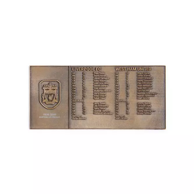 Liverpool FC  2006 Cup Final Ticket  - Official LFC Accessories Final Ticket