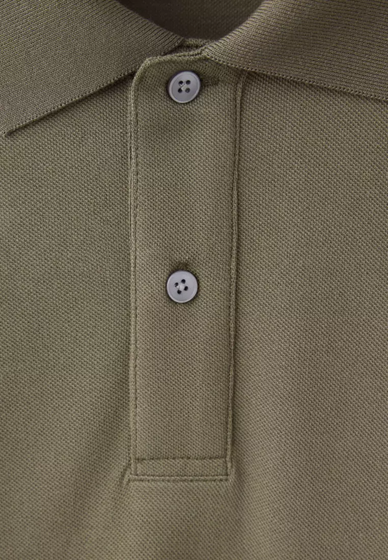 100% Cotton Piqué Polo Shirt