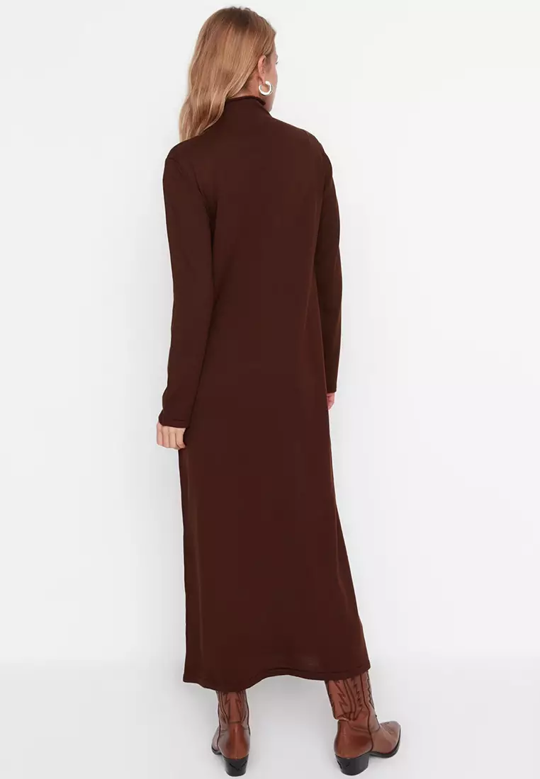 MODEST Turtleneck Sweater Dress