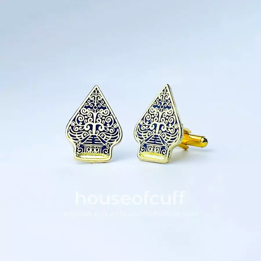 Houseofcuff cufflinks cufflink kancing manset indonesia wayang barong - Gunungan