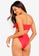 MISSGUIDED red Rib Boomerang Bikini Bottom 575B1US78D3DFAGS_2