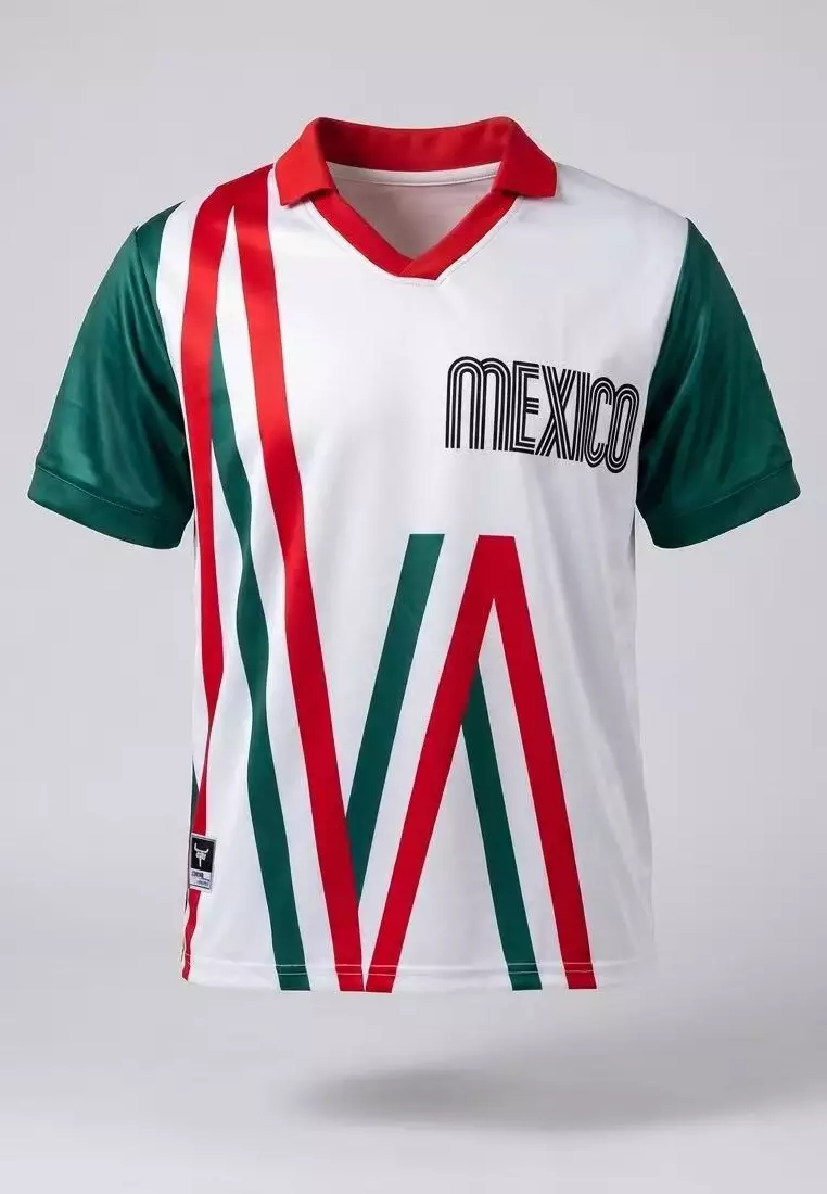 墨西哥 Polo 衫 - PLAY BONITO 重新定義世界 - ！美國男士尺寸！ ：S、M、L、XL