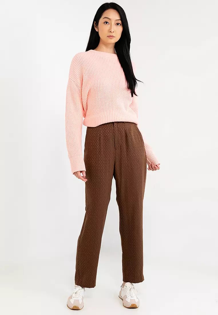 5G 純棉 圓領套頭衫