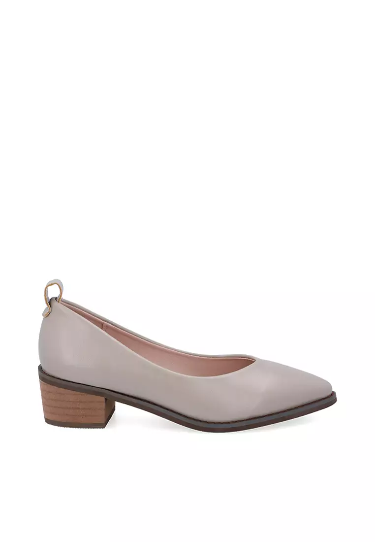 Discount on Carlo Rino  shoes - SKU: Medium Grey Olivia Pumps