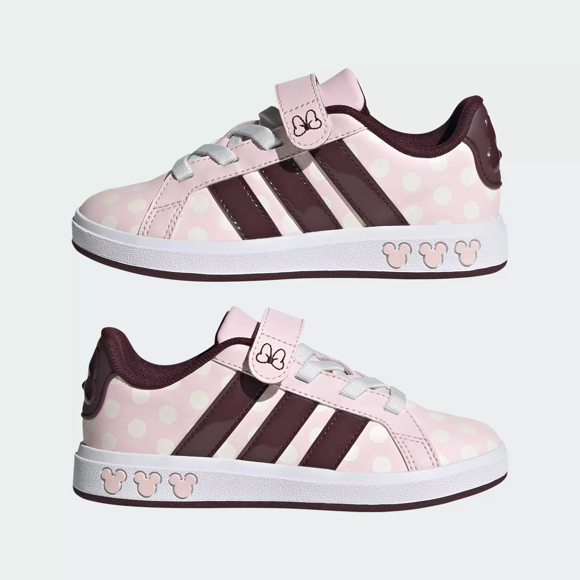 Lifestyle Disney Minnie Mouse Grand Court Shoes Unisex Pink JR8133