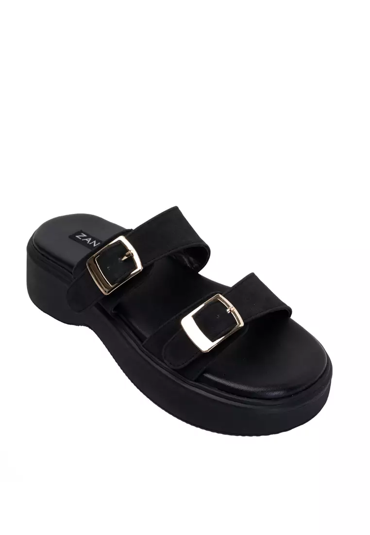 Soleil Flat Slip-on (Black)