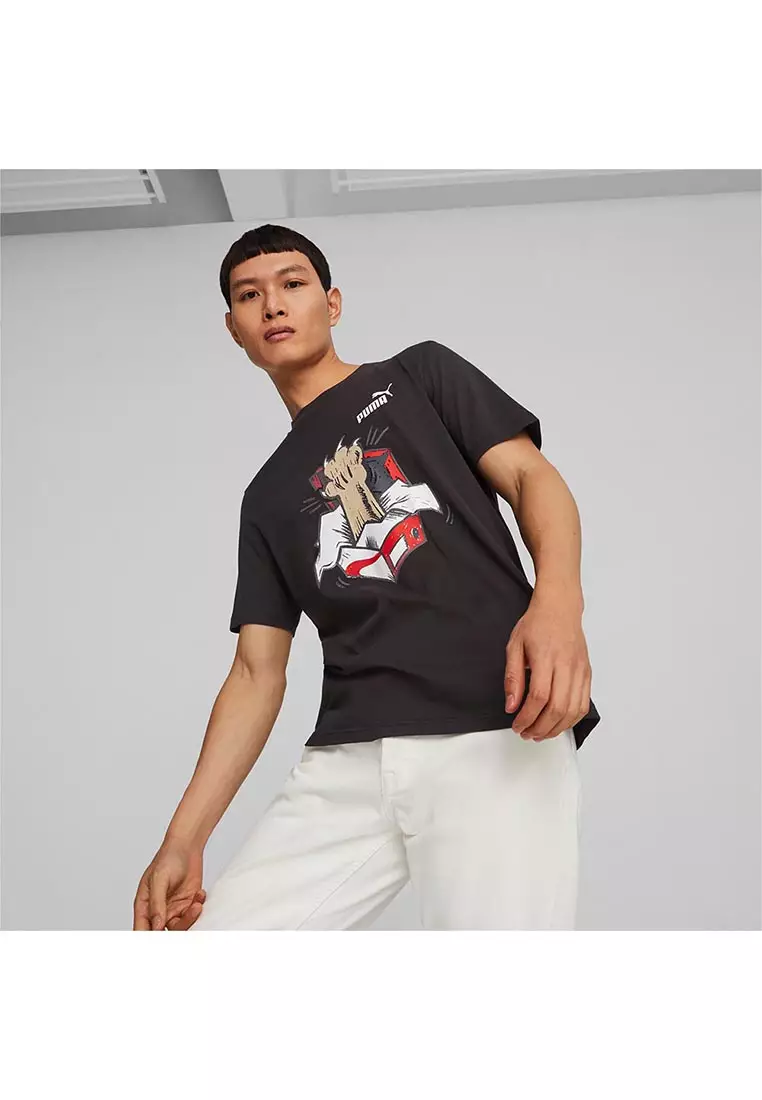 【PUMA】Super Puma グラフィック Tシャツ 2025 新作 Buy PUMA [NEW] PUMA GRAPHICS Sneaker Men's Tee 2025 Online