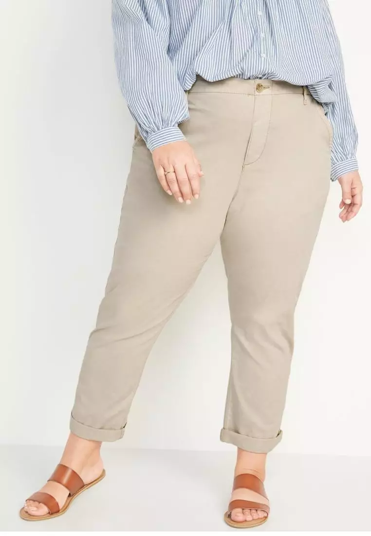High-Waisted OGC Chino Pants for Women