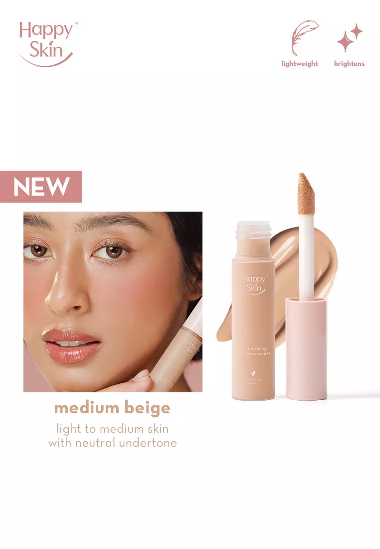 Second Skin Multi-tasking Serum Concealer in Medium Beige