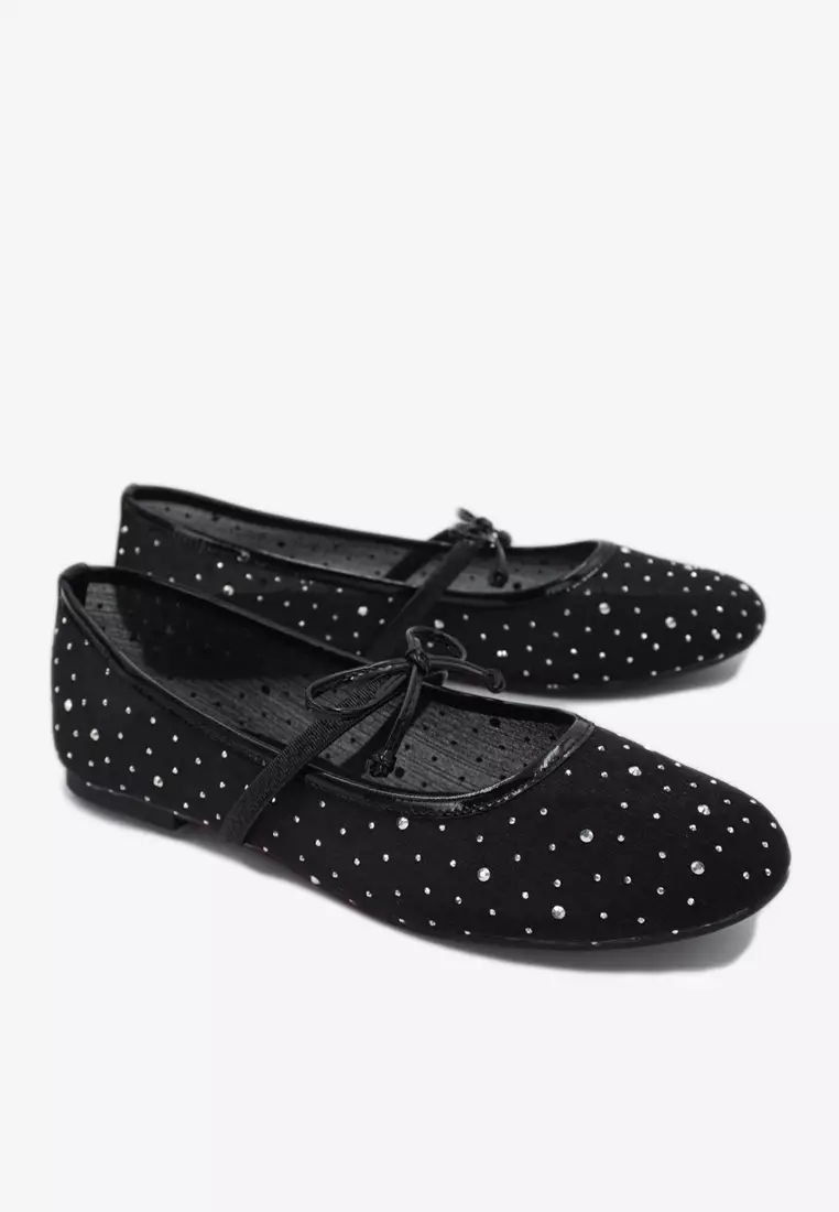 Dr Cardin Women Comfort Woven Mary Jane Flat L-AIB-9291