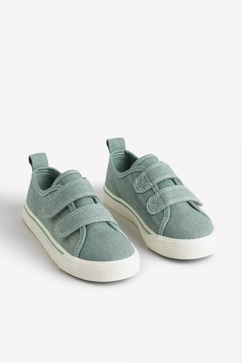 Discount on H&m  shoes - SKU: Canvas Hook And Loop Trainers