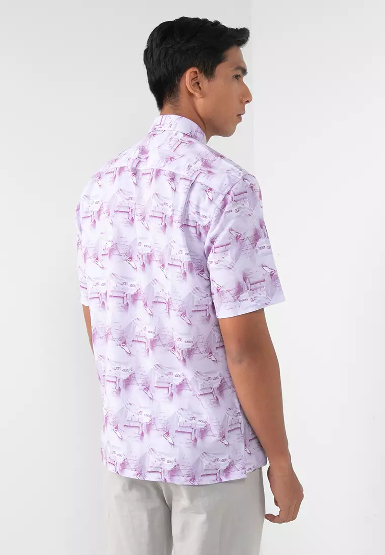 Buy ORLANDO Men s Short Sleeves Shirt 2024 Online ZALORA Singapore