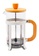 Slique white SLIQUE French Coffee Press 1000mL - White Boroscilicate Glass Bamboo Handle & Lid - Stainless Steel Filter -Modern Italian Design 2AA3EESA59F838GS_3