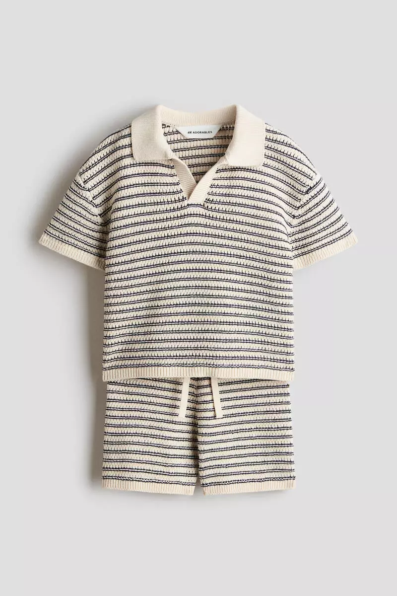 2-piece cotton-knit set