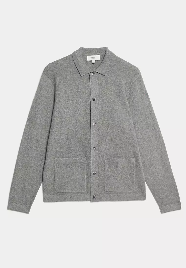 Air Yarn Knitted Jacket