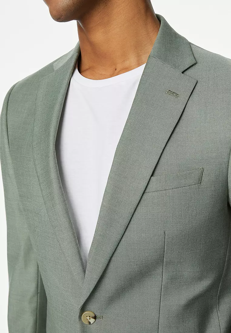 Slim Fit Stretch Suit Jacket