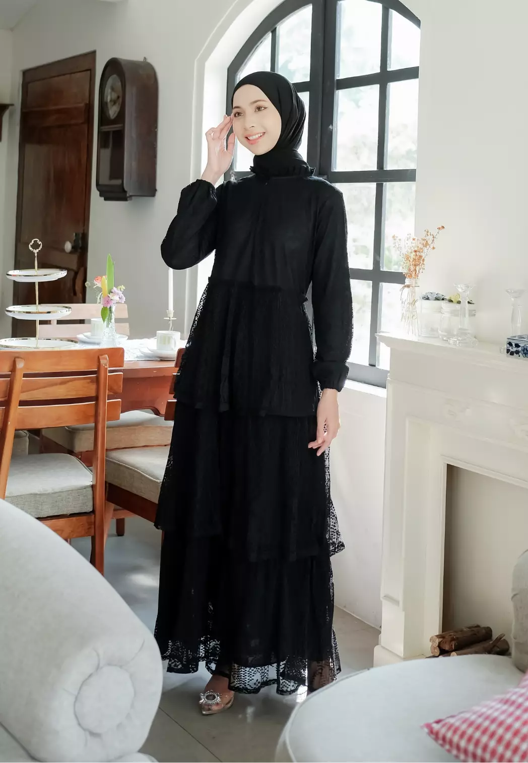 Aura Dress - Jet Black