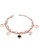 Air Jewellery gold Luxurious Roman Numerals Round  Bracelet In Rose Gold BF670AC2A415F4GS_1