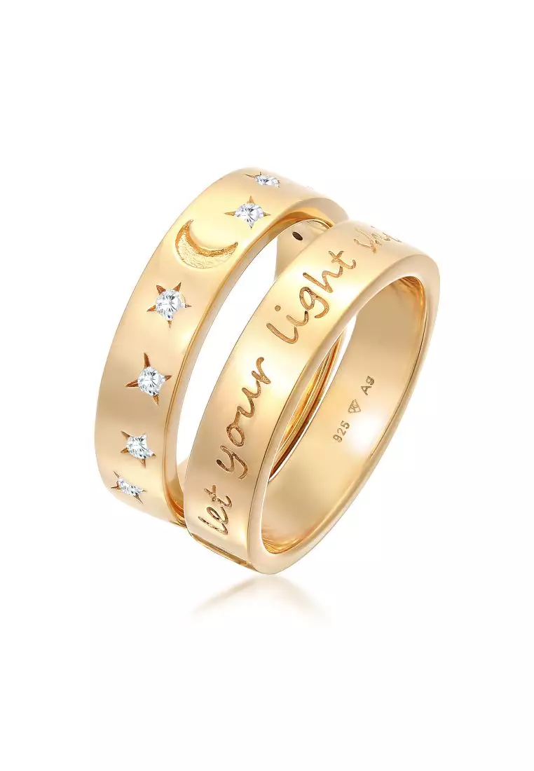 Gold ring clearance couple set