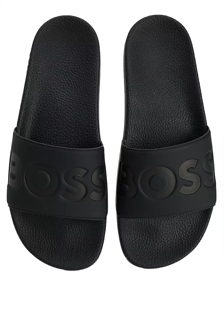 Logo Slide Sandals - BOSS Business