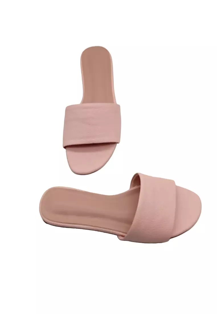 Buy LO'RENZA Gloria Flat Slides 2024 Online | ZALORA Philippines