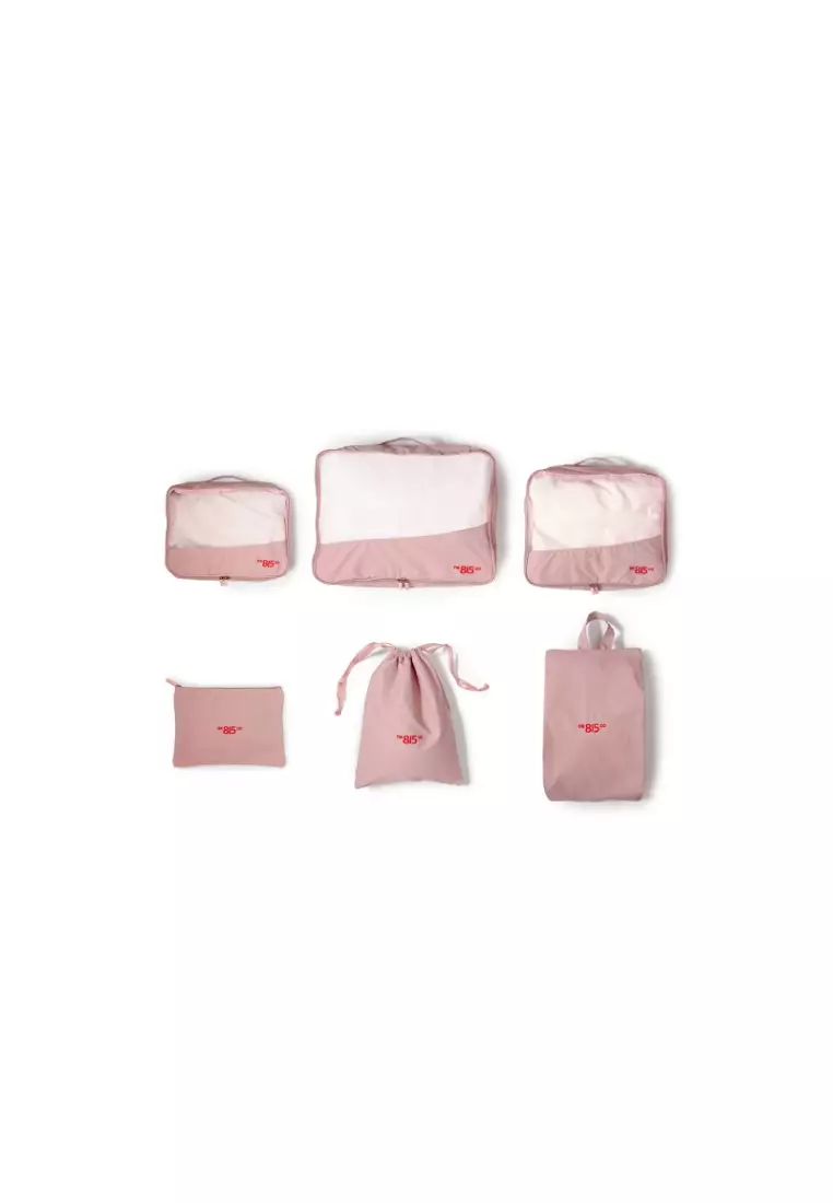 6 pcs Packing Cube Pink