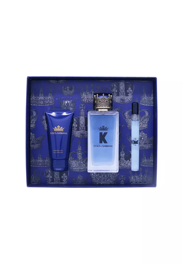 Dolce & Gabbana K by Dolce & Gabbana Man (Gift Set A) 100 + 10 + 50 ML