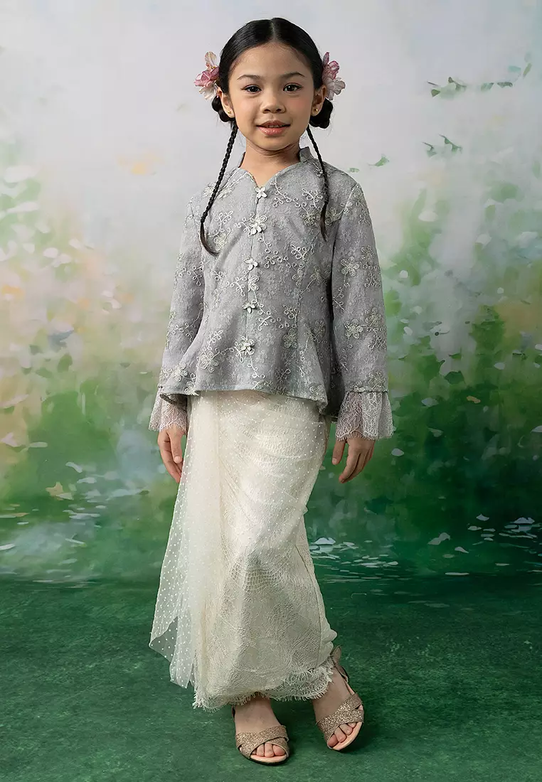 Lily Embroidered Kebaya Top