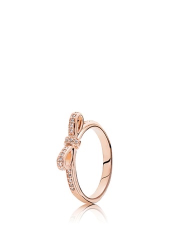 France Pandora Ring Bow Gold 5c1a0 25134