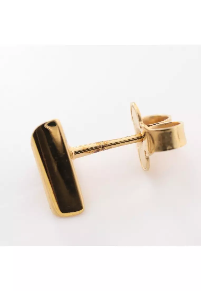 Louis Vuitton® Essential V Stud Earrings Gold. Size in 2023