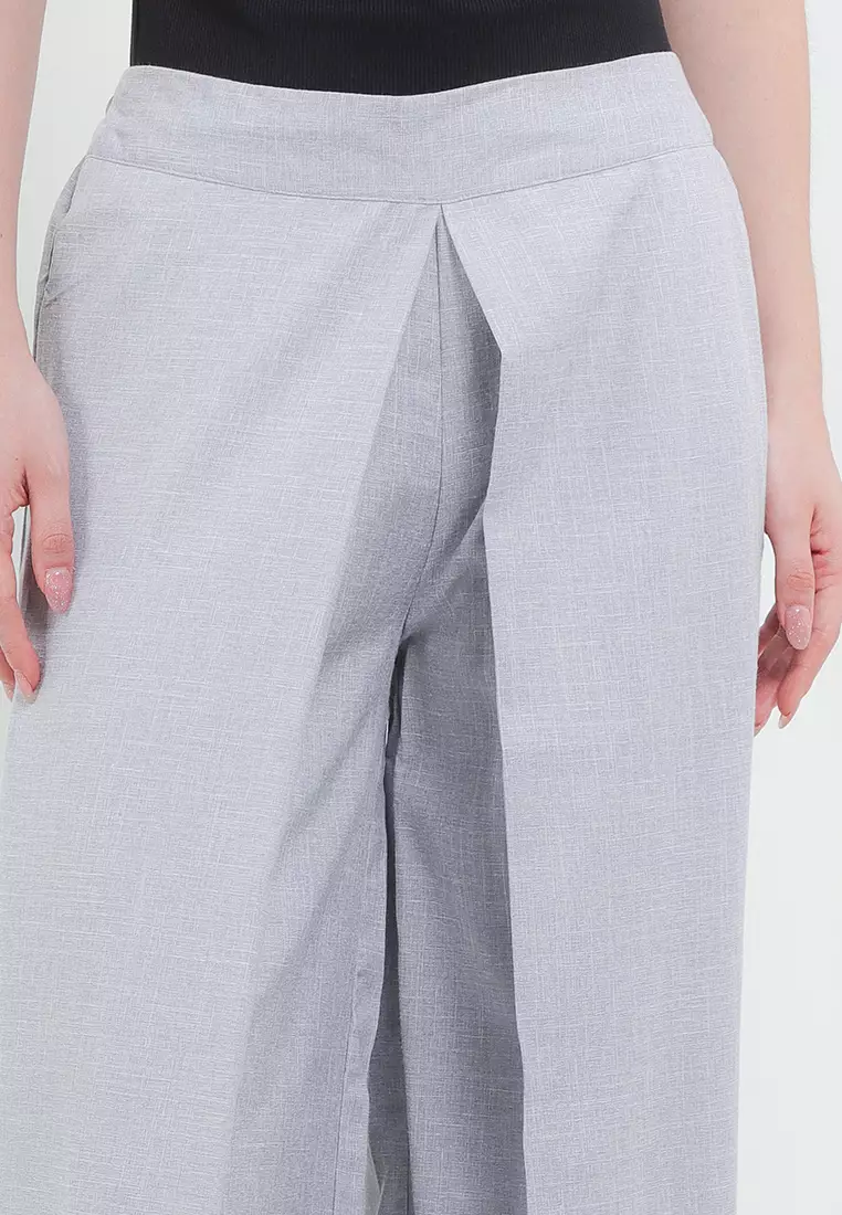 Vera Pants In Light Grey