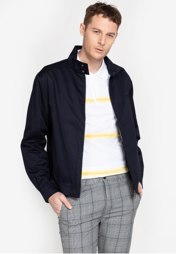 Buy Lacoste Men's Lightweight Cotton Zip Jacket Online | ZALORA