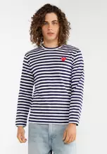 Cdg short sleeve striped online