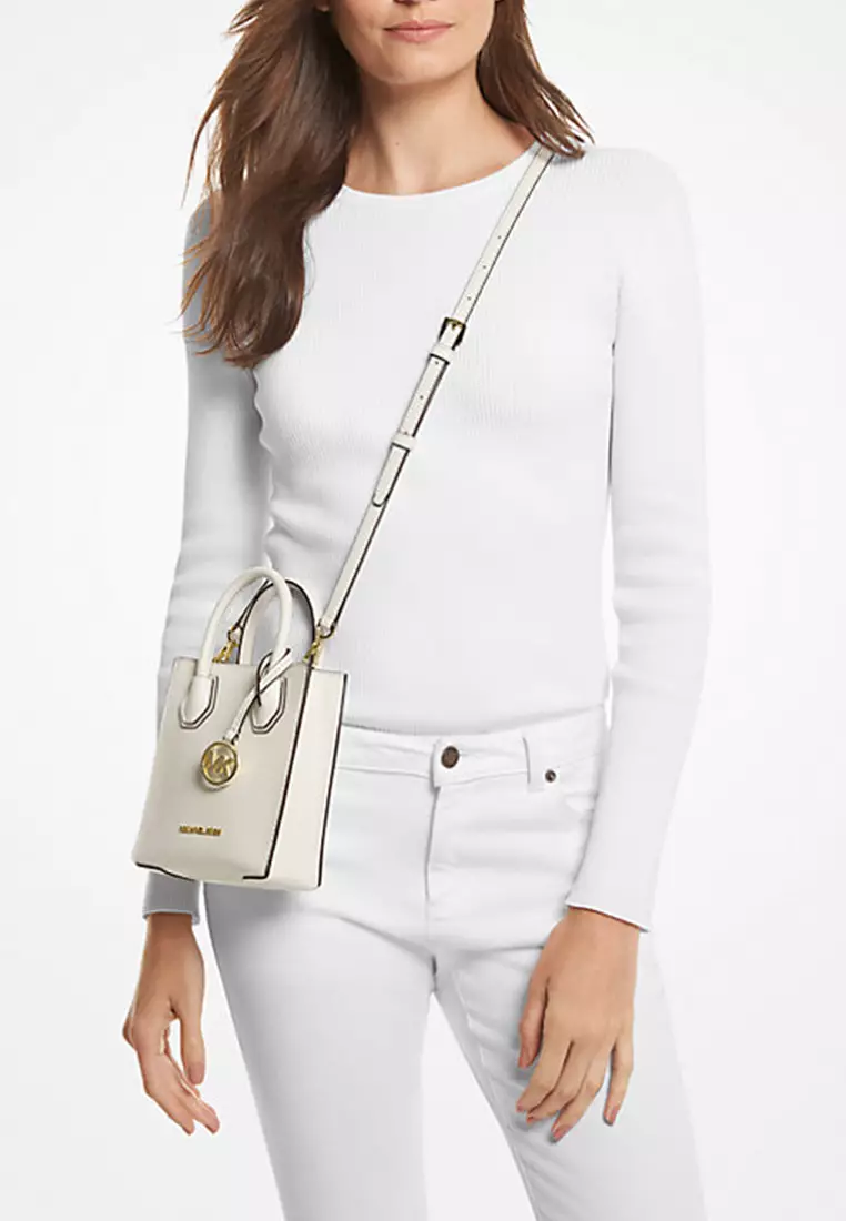 Michael Kors Michael Kors MK MERCER XS NS SHOPPER XBODY LEATHER