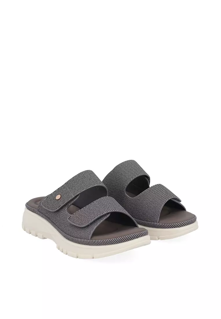 Dark Grey CR Lea CloudStep Sandals