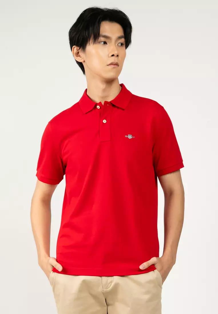 Shield Pique Polo Shirt