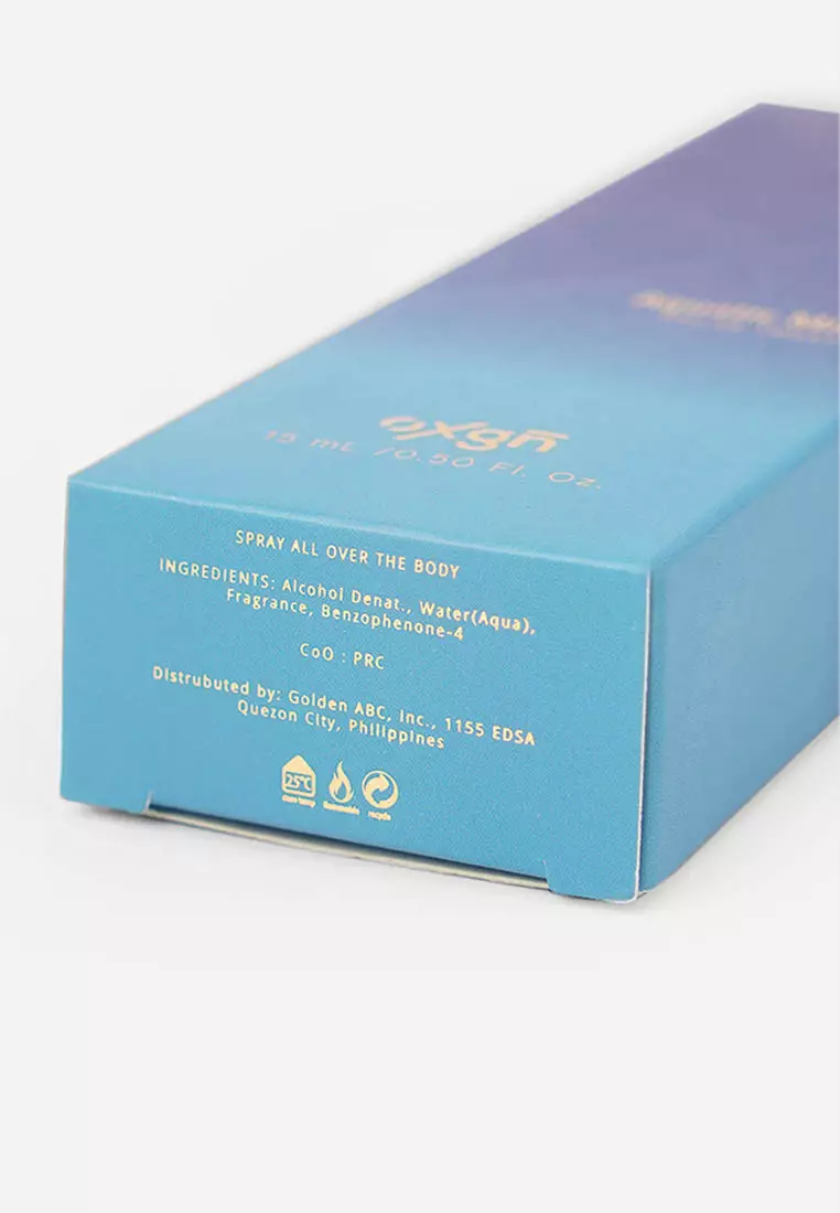 OXGN Aquatic Mint Eau de Toilette for Men 15ML