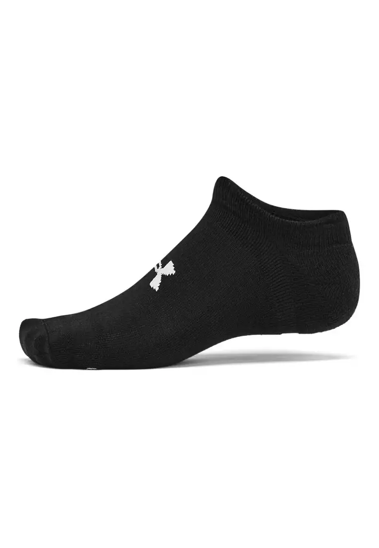 Under Armour Unisex UA Essential Cushion 6-Pack No Show Socks