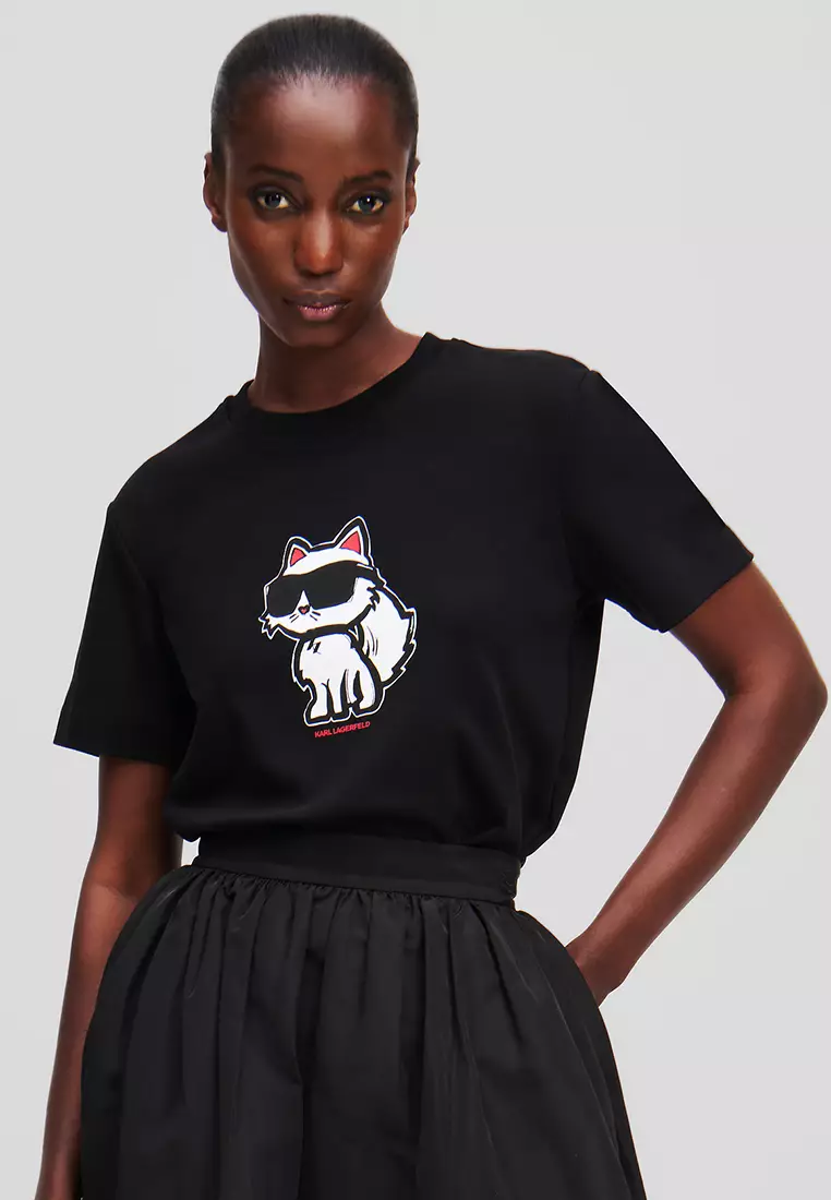 Buy Karl Lagerfeld Ikon Choupette T-Shirt 2026 Online | ZALORA