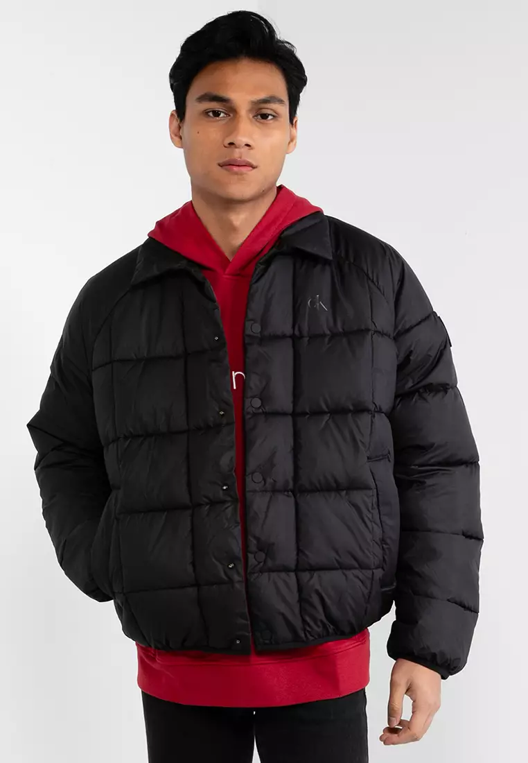 Padded shirt top jacket