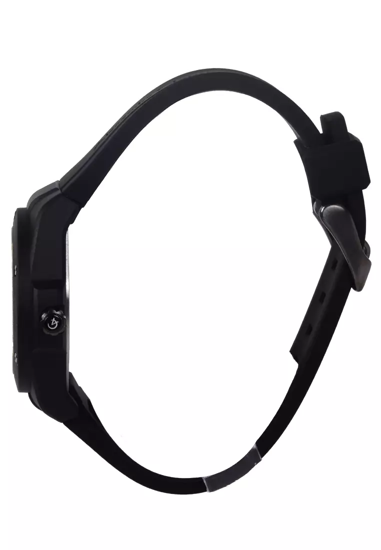 Alexandre Christie - Female Analog Watches - Jam Tangan Chronograph Wanita - Black - Rubber Strap - 2A02 BFRIGBA