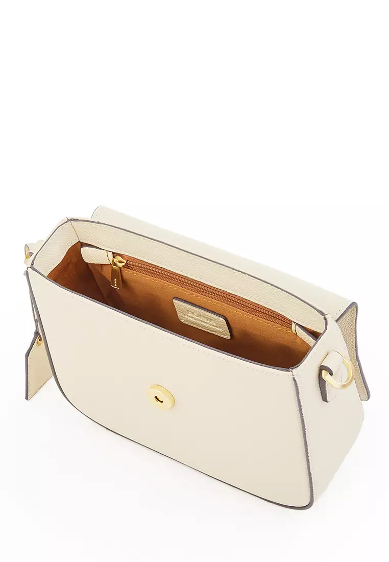 Beige Pure Small Crossbody Bag